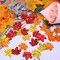 60g Fall Maple Leaf Confetti, Autumn Table Scatter Confetti, Sequins Sprinkle Confetti, Party Decoration Confetti, for Wedding, Birthday, Baby Shower, Halloween, Thanksgiving, Photoshoot, etc